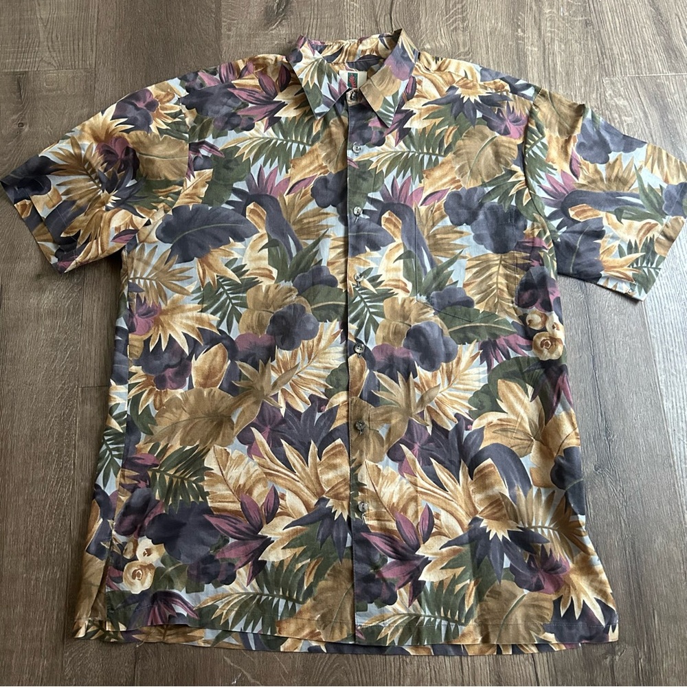 Tori Richards Honolulu Aloha Shirt sz Large